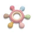 Massaggiagengive in Faggio e Silicone “TIMONE” Deep PINK